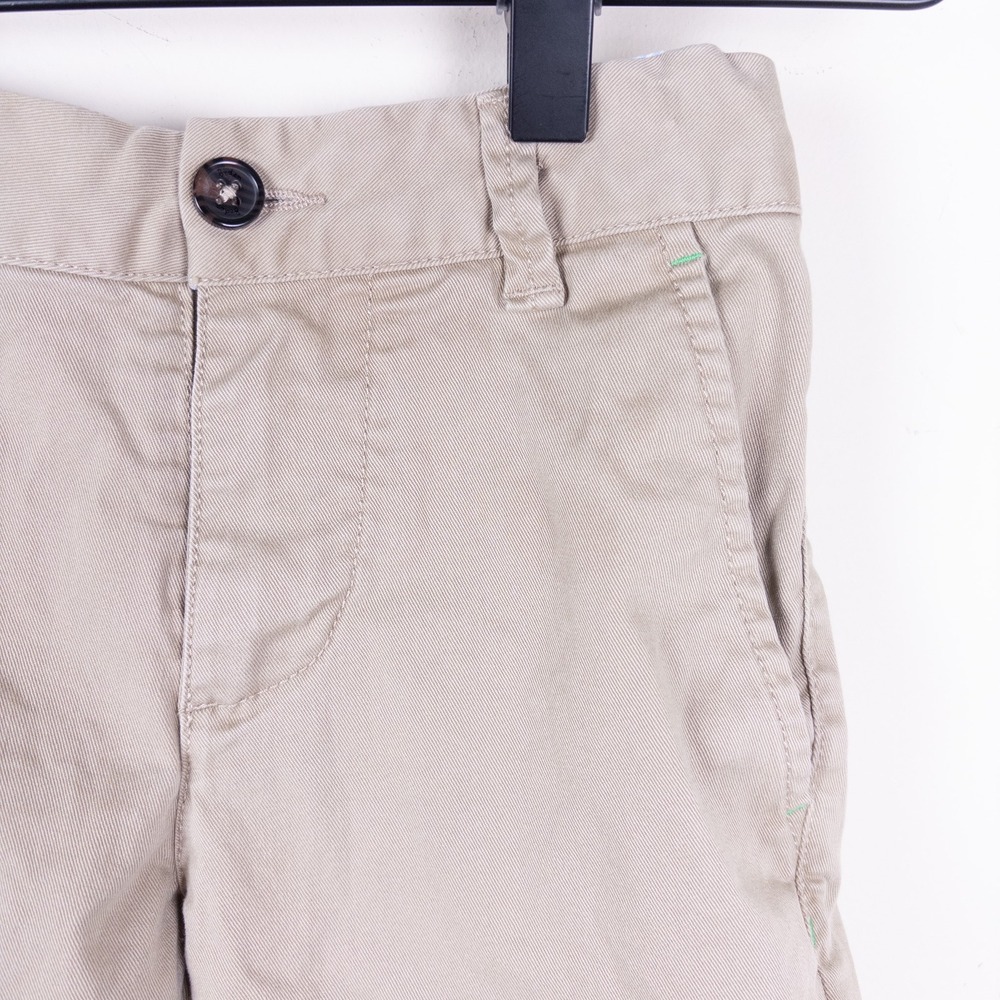 Boden Chino Shorts Kids 5Y Khaki Tan Adjustable Waist - Picture 2 of 10